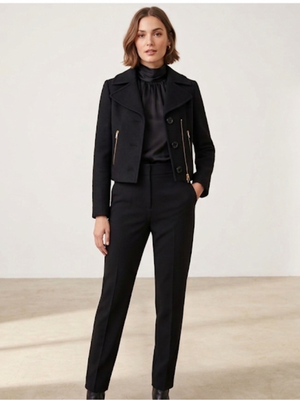 Mango 100% wool jacket